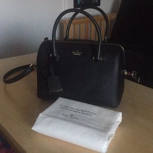 Kate Spade Cameron Street Large Lane Black Satchel